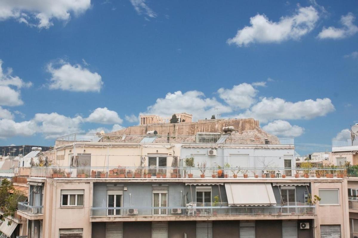 Lovely Apt W/Heated Jacuzzi &Full Acropolis View Athens Exterior photo